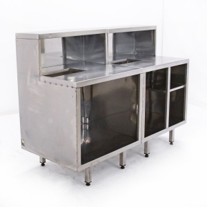 Стол производственный 1615х700х1200 с надстройкой