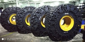 Цельнолитые высокопрочные шины SOLIDO для перегружателей