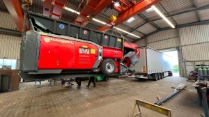 Шредер Hammel 750d дробилка Измельчитель