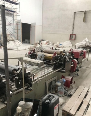 Линия производства погонажных изделий из ПВХ в комплекте с линией УФ покраски и дробилкой