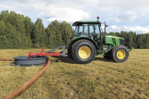 Шлангоукладчик (поворотное колесо)