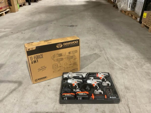 Универсальный аккумуляторный набор инструментов Daewoo U FORCE 4 in 1