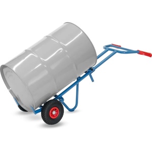 Ручная стальная тележка для перевозки бочек грузоподъемность до 300 кг