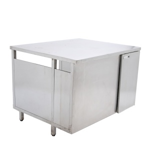 Стол производственный 1250х1050х900 со сквозной тумбой