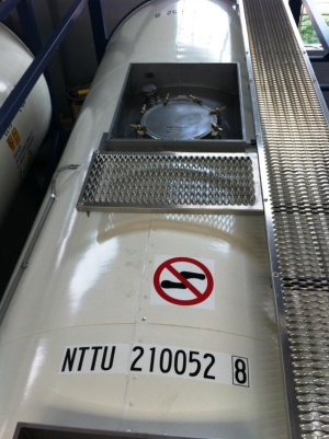 Танк-контейнер тип Т11 объём 21м3 для перевозки кислоты, новый