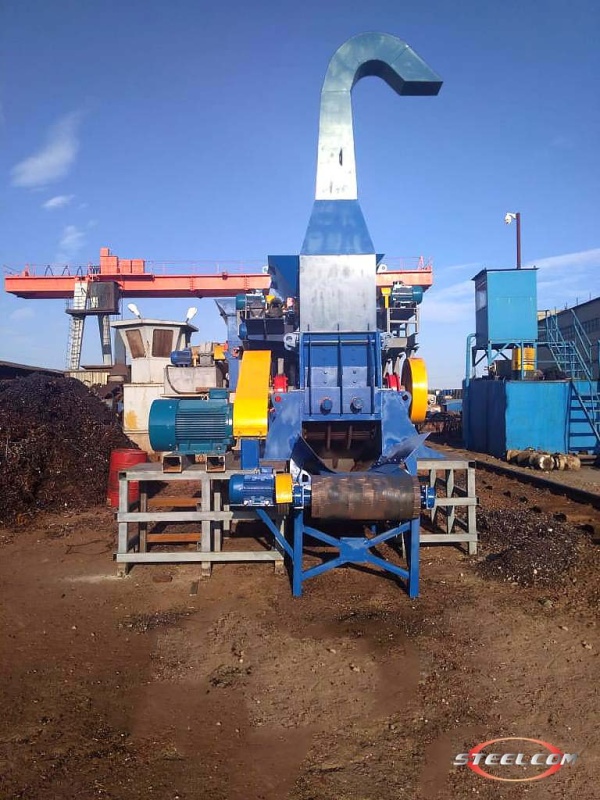 Стружкодробильный комплекс СК-СДК-3-7, #дробилка для металлической стружки в Оренбурге