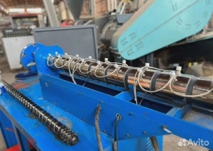 Шнек с гильзой 70 мм для Экструдера новый Тайвань Шнек с гильзой 70 мм для Экструдера н