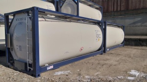 Танк-контейнер тип Т11 объём 25м3 для перевозки компонентов эмульсионных взрывчатых веществ, новый