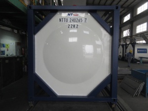 Танк-контейнер тип Т11 объём 24м3 для перевозки жидких удобрений, новый