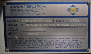 Линия для изготовления бумажных пакетов CURIONI SUN MASTER 540, производство Италия