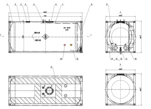 Танк-контейнер объём 25м3 тип Т3, для перевозки и хранения мазута, битума, новый