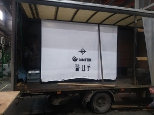 Станок для гибки витков спирали шнека серии Dintek 50