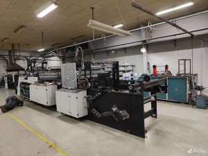 Линия пакетов в рулоне с завязками