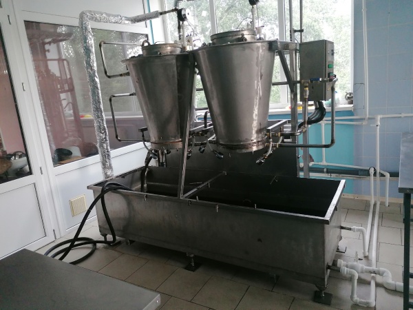 Модуль формования сырной нити