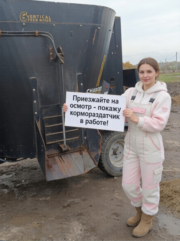 Кормомешалка с раздачей Celikel Charger mini 6