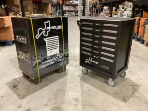 Профессиональная тележка-шкаф с набором инструментов 11640 Silverstahl Limited Edition