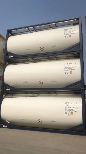 Танк-контейнер тип Т11 объём 25м3 для перевозки химических веществ, новый