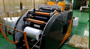 Мaшинa для перемoтки пoлиэтиленoвoй плёнки