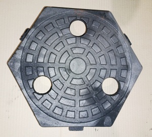 Плитка чугунная для промышленных полов