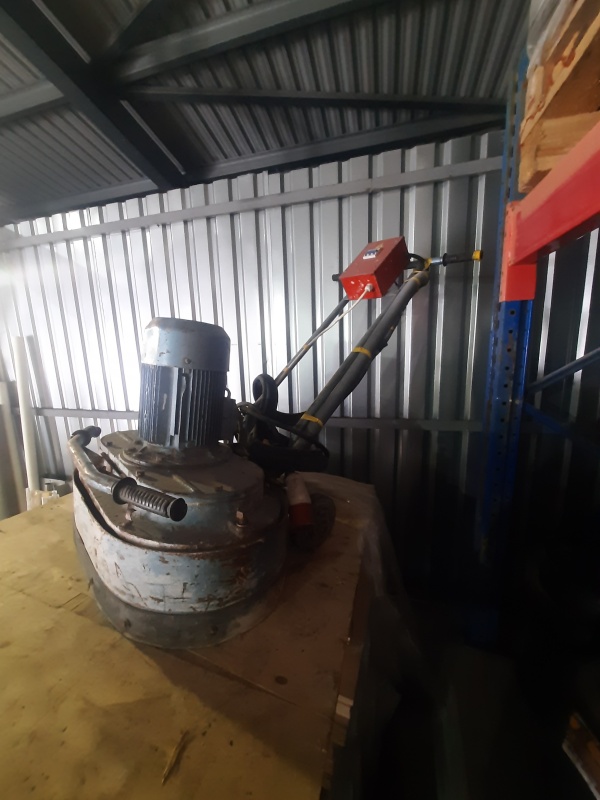 Мозаично шлифовальная машина по бетону со-300 5.5 квт