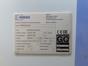 Обрабатывающий центр HOMAG Weeke Vantage BHP200/710