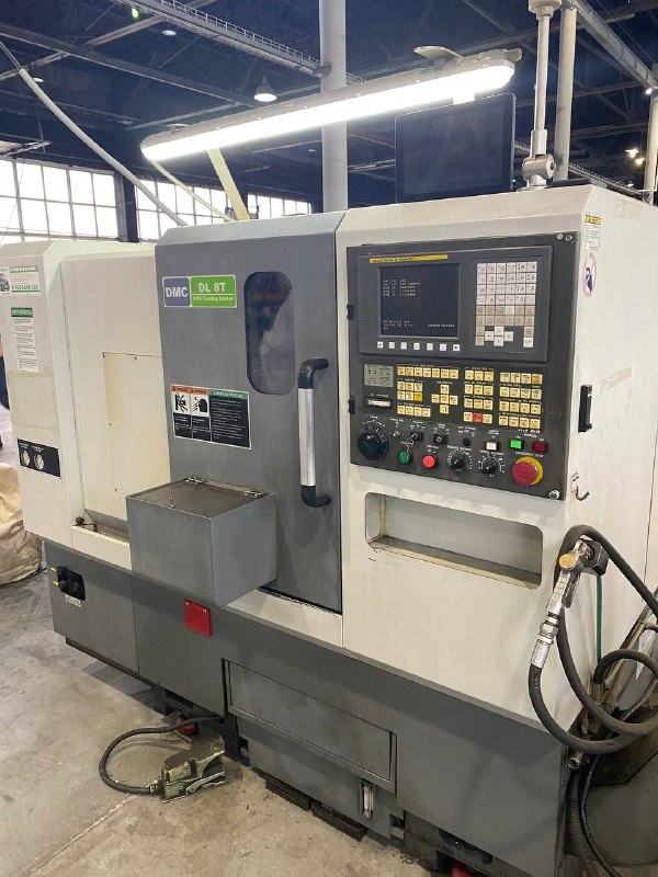 Токарный станок DMC DL8T c барфидером