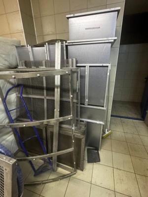 ехнологический комплекс подготовки воздуха для сушки молока: Теплогенератор ТГ-1,9 + Установка высокотемпературной фильтрации