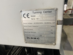 Токарный станок DMC DL8T c барфидером