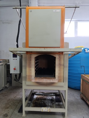 Печь для закалки (термообработки) ПКМ 4.8.4/12,5 в комплекте с закалочной ванной