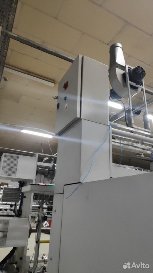 Линия пакетов в рулоне с завязками