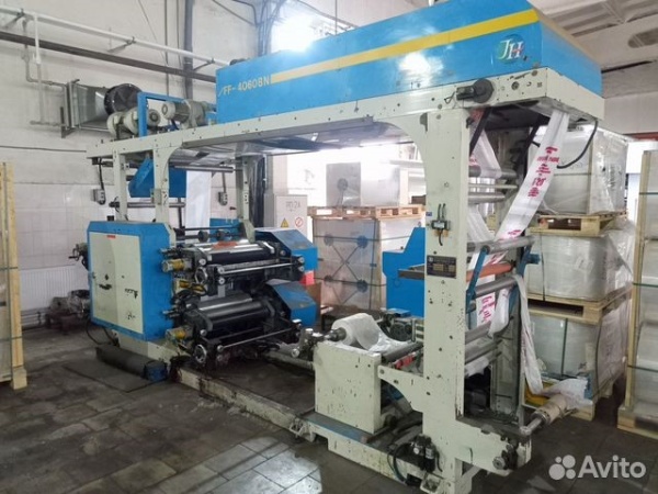 Флексомашина JH/FF-4060BN — 4 цвета