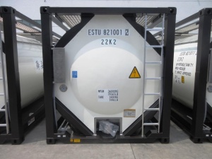 Танк-контейнер тип Т11 объём 21м3 для перевозки спиртосодержащей продукции, новый