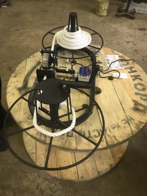 Станок для перемотки кабеля настольный СП 0,5-30Р