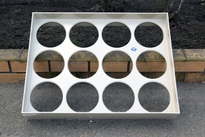 Воронки (матрицы) для загрузки и распределения сырного зерна в формы для сыра