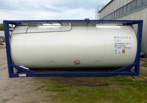 Танк-контейнер объём 21м3 тип Т11, для перевозки синтетических смол