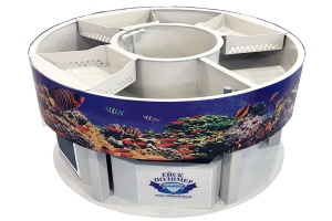 Торговые витрины для морских и океанических продуктов