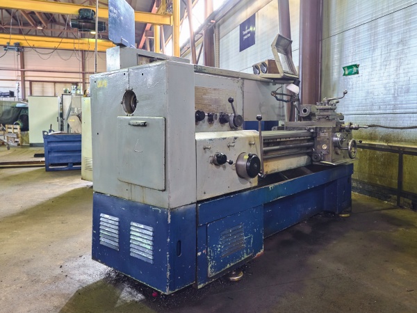 Токарный станок 1К62Д (Инв. №0009) — отличное состояние, готов к работе