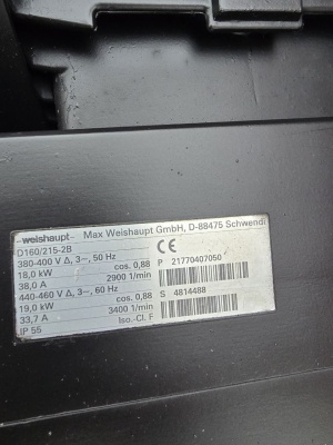 Комбинированные горелки Weishaupt RGL 70/1-B ZM-NR