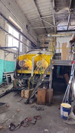 Диссольвер горизонтальный