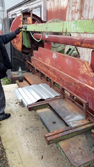 Ножницы гильотинные кривошипные до 6 мм