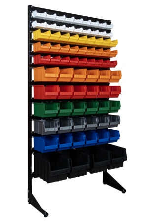 Торговая витрина для крепежа и метизов с ящиками (боксами)