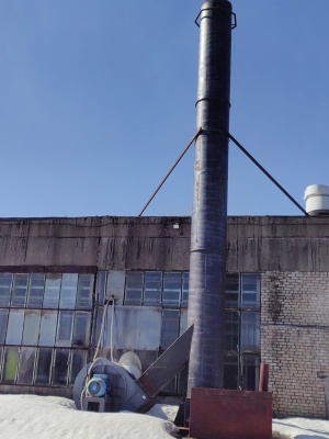 Линия измельчения и сушки сырья для производства биотоплива