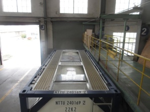 Танк-контейнер объём 18м3 тип Т11, для перевозки алкалоидов