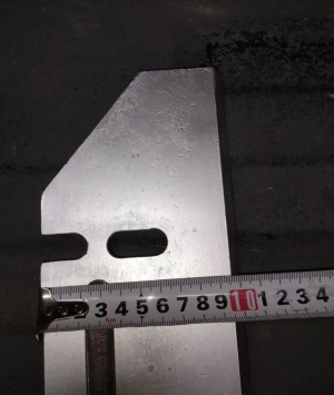 Нож для бесцентрошлифовального станка 3Е183