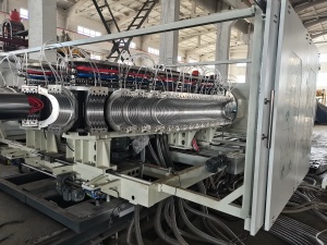 Экструзионная линия для производства двухстенных гофрированных труб, оборудование для производства гофрированных труб
