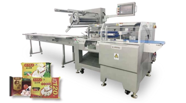 Интеллектуальная упаковочная машина с возвратно-поступательным движение и восьмью сервоприводами для упаковки подушечного типа