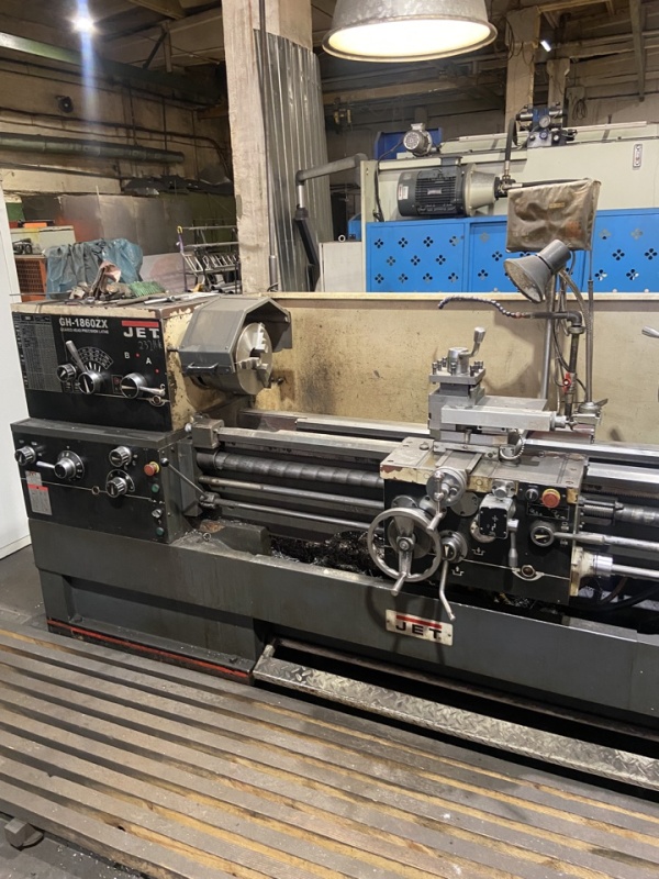 Токарный станок по металлу JET GH-1860ZX с УЦИ