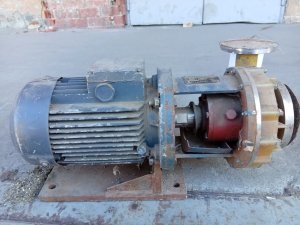 Насос ХМ 8/18-К с электродвигателем аир 80в2у3 380 2,2 кВт (2850 об/мин) СССР