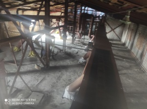 Линия транспортировки сыпучих смесей