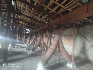 Линия транспортировки сыпучих смесей